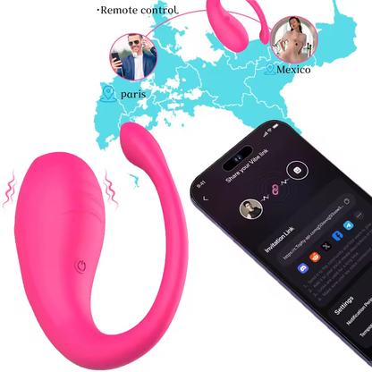 APP Fernbedienung Vibrator Tragbare Vibrierende Stimulator mit Intelligente Modi