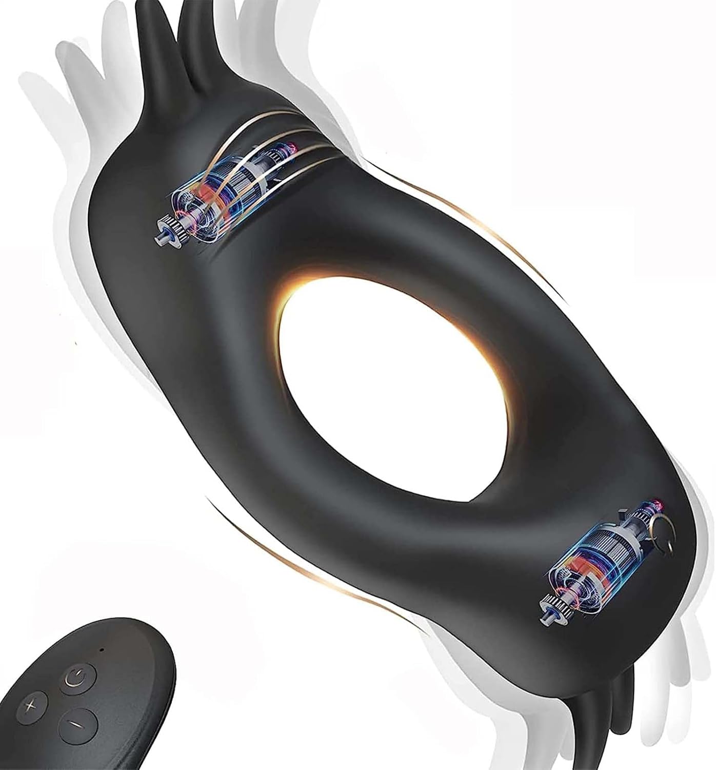 Elektrische Penisringe Vibratoren mit 10 Verschiedene Starke Stimulationen