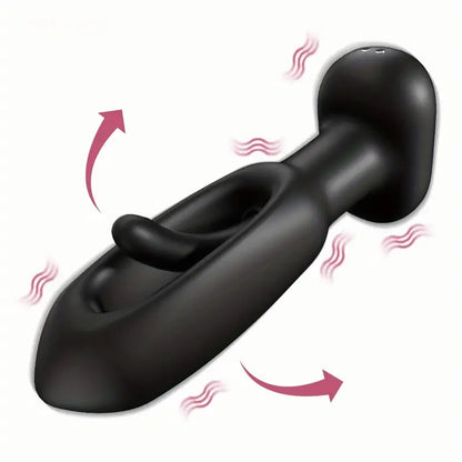 Beating anal plug prostate massager, 9 tapping modes, 9 vibration modes 