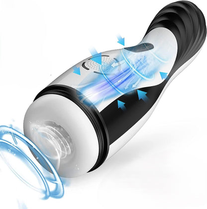 Automatischer Masturbator Stroker Sex Machine mit 5 Peristaltik und 10 Vibrationsmodi
