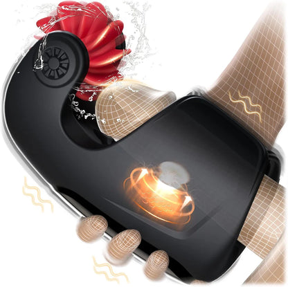 Elektrische Penistrainer Stroker Blowjob Masturbatoren mit 10 Vibrationsmodi