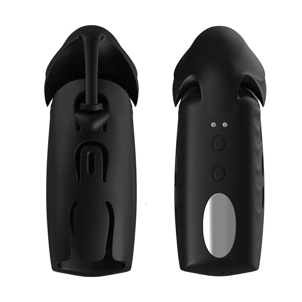 42 °C  Intelligentes Thermostat Handgelenk-Trainingsmasturbator Penis Trainer Vibrator mit 10 Vibrationsmodi