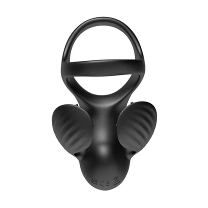 Elektrischer Hodenvibrator Massagegerät Penistrainer Cock Ring mit 9 Vibrationsmodi