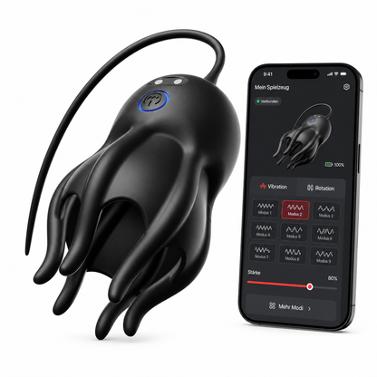 Elektrischer Penistrainer Vibrator Eichelstimulator mit Harnröhrensound & 10 Vibrationsmodi