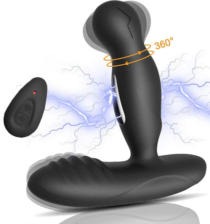 Puls Prostata Stimulator Analvibrator mit 16 & 3 Rotations-Vibrationsmodi