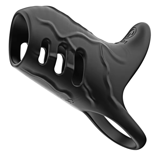 Vibrierender Ejakulationsverzögerung Penisvergrößerung Cock Ring mit 9 Vibrationsmodi