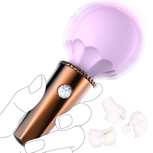 Massagegerät Kabelloser Vibratoren mit 20 Vibrationsmuster und 8 Geschwindigkeitsstufen