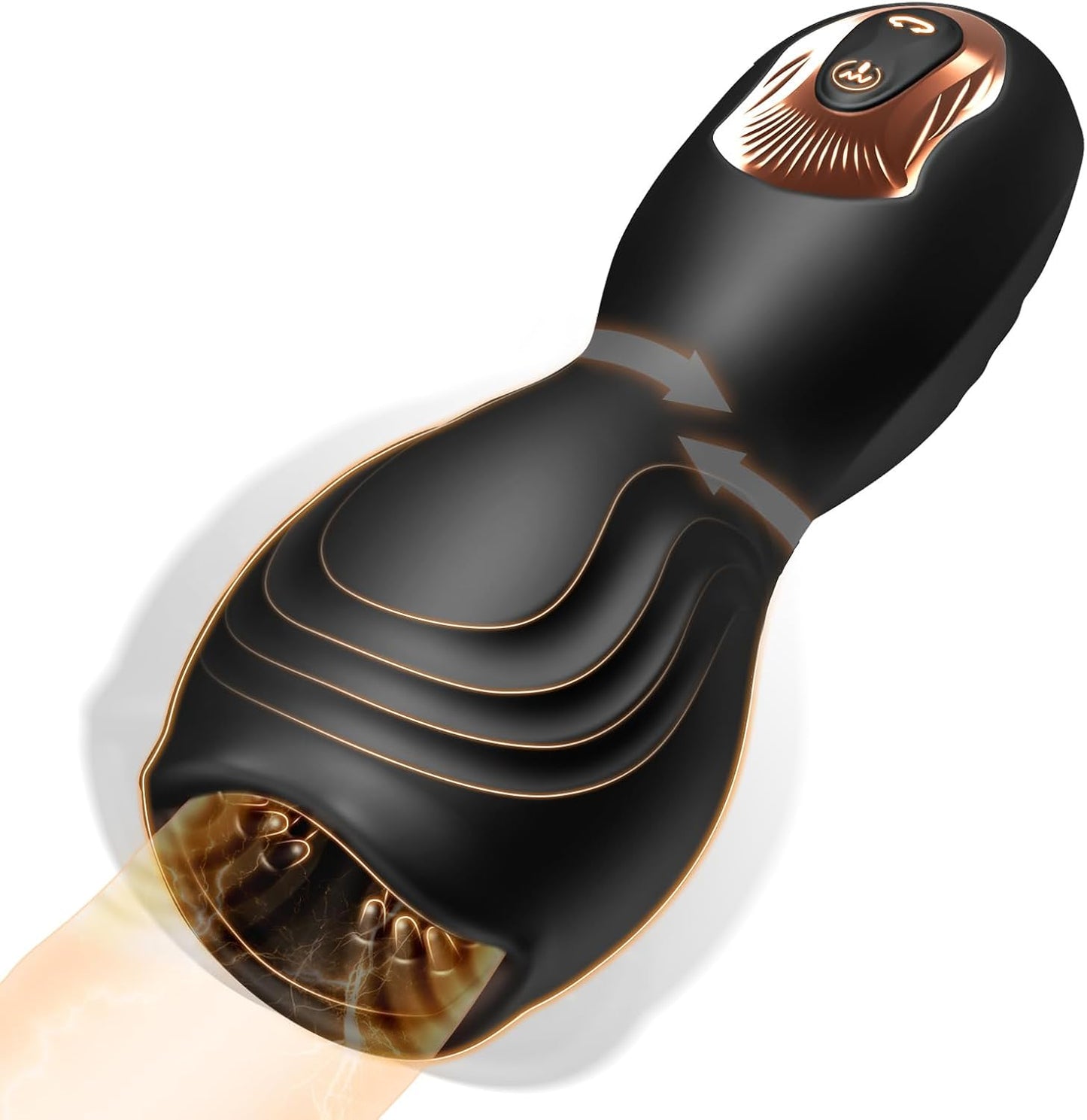 Oralse Penis Vibrator Eichel Trainer Masturbieren mit 10 Vibrationsmodi