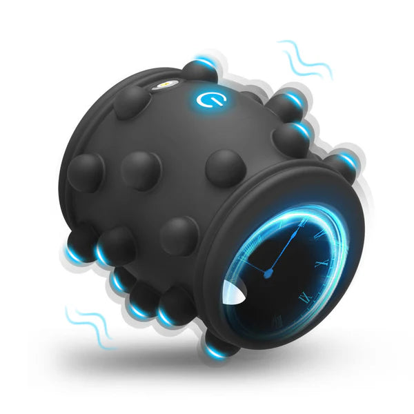 360° weiche Perlen Penisring Vibrator Penishülle Sleeve Cockring mit 10 Vibrationen