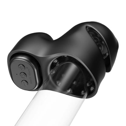 Elektrostimulation Masturbieren Penis Trainer mit 12 Elektroschocker Modi und 20 Intensität