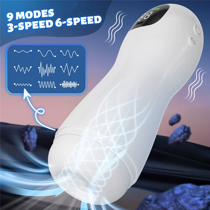 Automatischer Masturbatoren Stroker Blowjob Simulator mit 10 Vibrationen