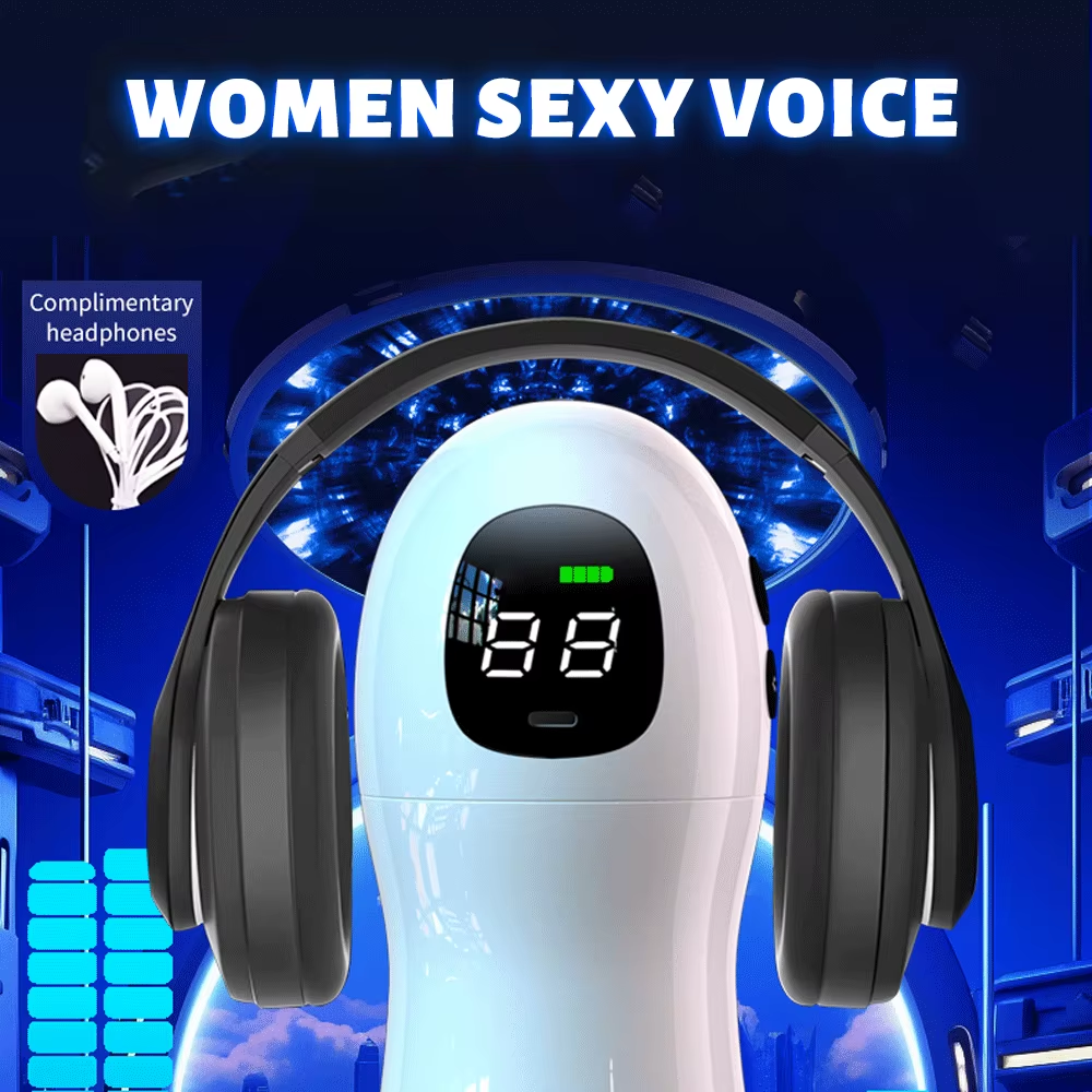 Automatischer Masturbatoren Stroker Blowjob Simulator mit 10 Vibrationen