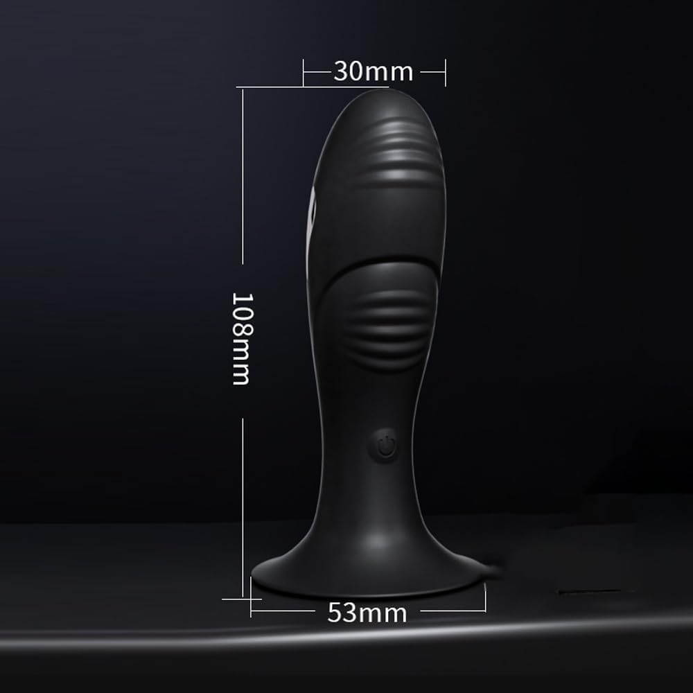 E-stim Analvibratoren Prostata Stimulator mit 10 Vibrationsmodi und Mikrostromstimulation