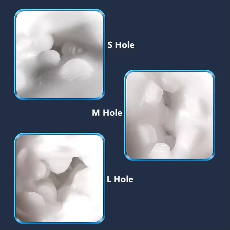 3 Pussy Passagen Realistischer Penis Eichel Stimulator Masturbator mit  10 Vibrationmodi