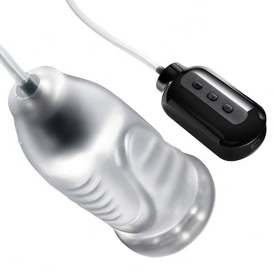 Elektrische Penistrainer Pocket Pussy Masturbator mit 7 Vibration & Vakuum Saugmodi