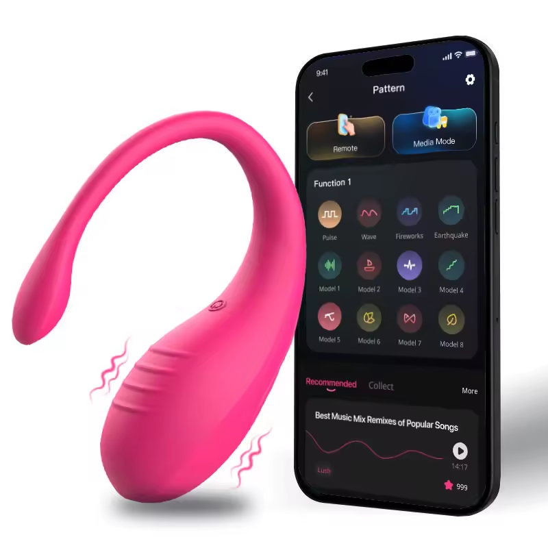 APP Fernbedienung Vibrator Tragbare Vibrierende Stimulator mit Intelligente Modi