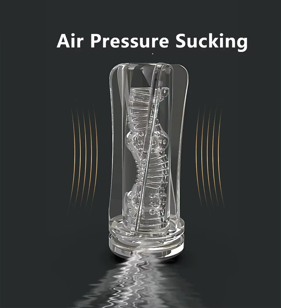 Crystal Masturbators Pocket Pussy Realistisch met 3 wetenschappelijke trainingsmodi 