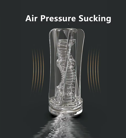 Crystal Masturbators Pocket Pussy Realistisch met 3 wetenschappelijke trainingsmodi 