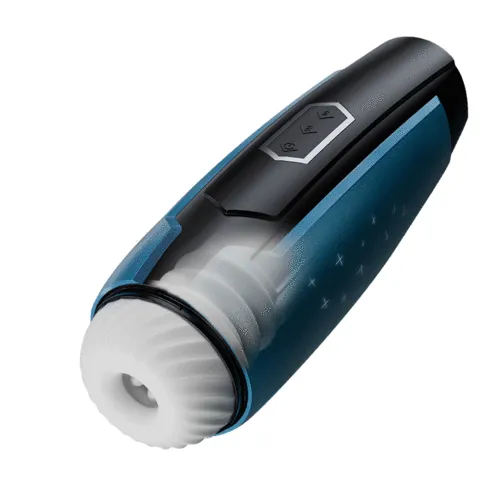 Elektrischer Masturbator Cup Galaxy mit 5 Teleskopmodi und 5 Vibrationsmodi