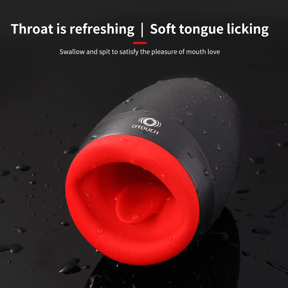 Elektrischer Masturbieren Penis Trainer mit 3 Vibrationsintensitäten 6 Vibrationsmodi