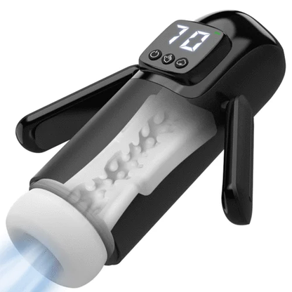 8 IN 1 Automatischer Masturbator Stroker Blowjob mit 7 Vibrationsmodi und Saugmodi