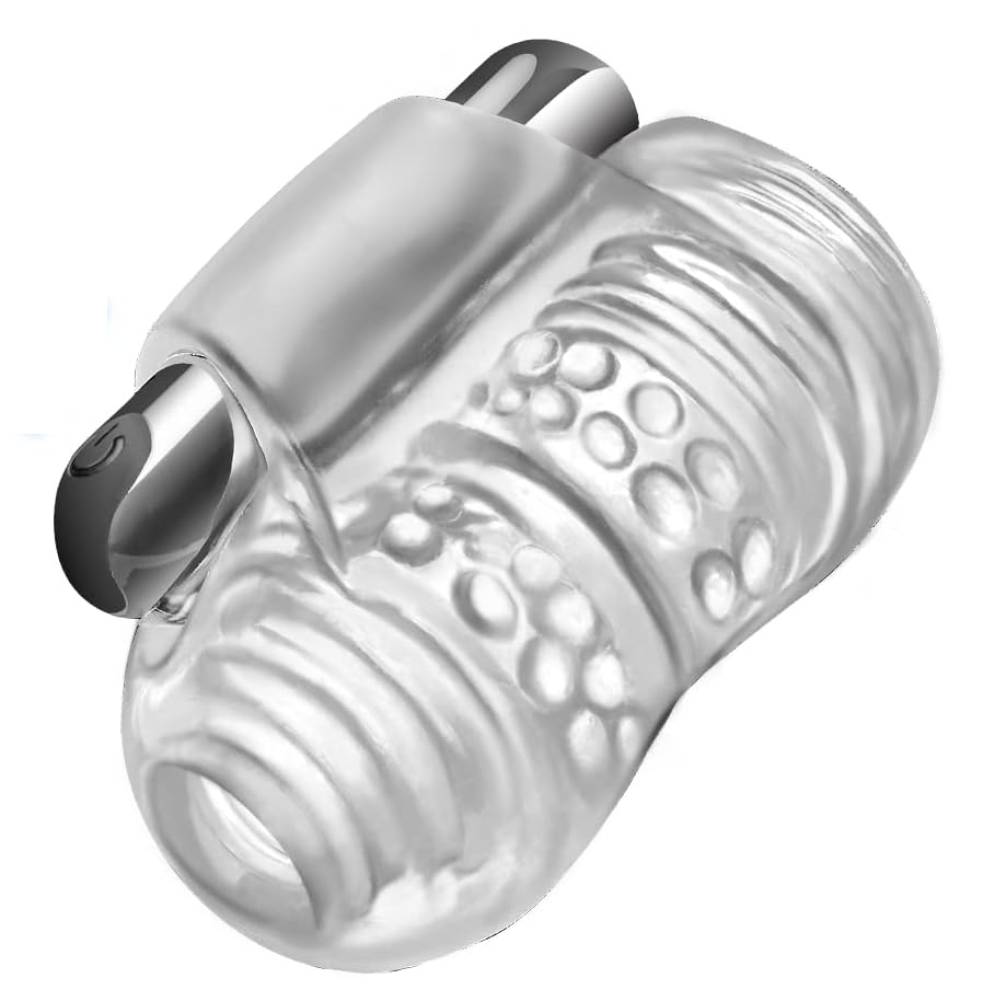 360° Rundum Wrapping Penistrainer Massager Masturbator mit 10 Vibrationsmodi