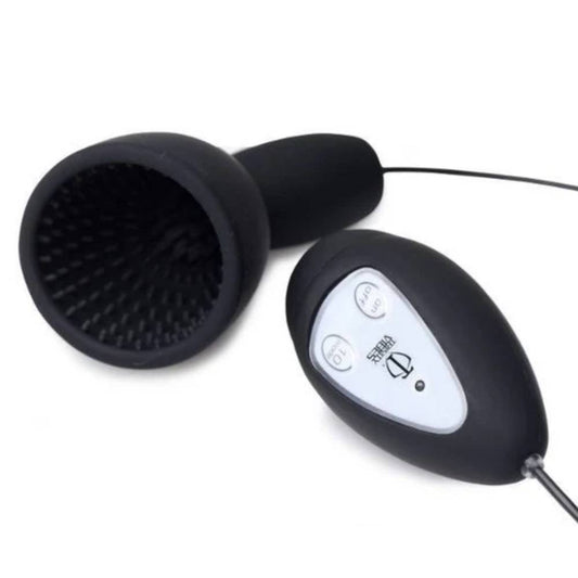 Automatischer Penistrainer Glans Massagegerät mit 10 Escalating & Pulsating Vibrations