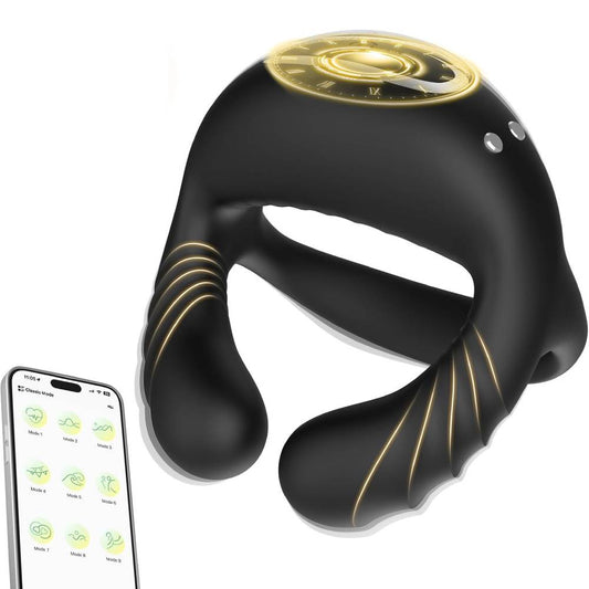 Stretchy cock rings Vibrating cock ring with 10 vibration modes 