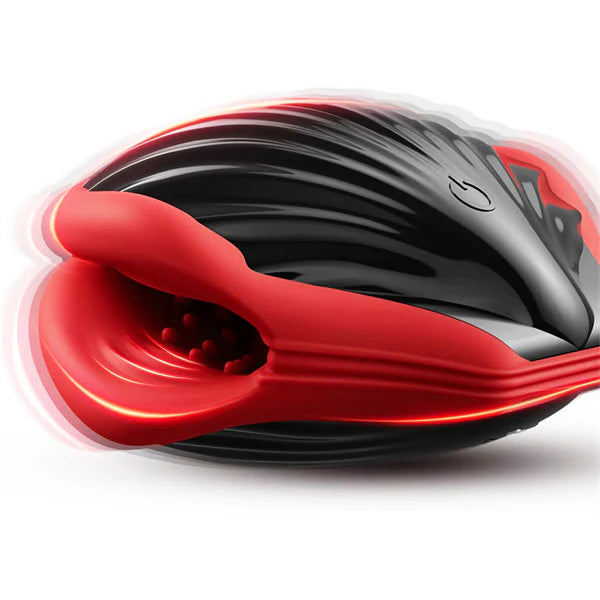 Schalenform Elektrischer PenistrainerEichel Massagegerät mit 10 Vibrationsmodi