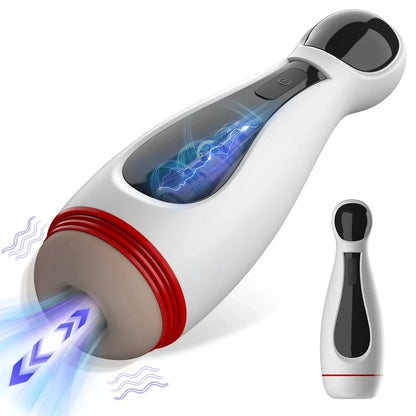 Automatische Masturbator Blowjob Penistrainer mit 10 Vibrationsmodi