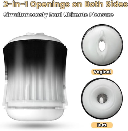 Open-Ended Realistischer Taschenmuschi Blowjob Pocket Pussy Masturbator