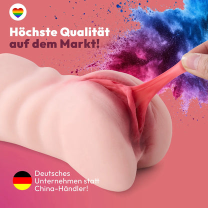 2 Lustkanälen Taschenmuschi Stroker Masturbator Irma-Helene