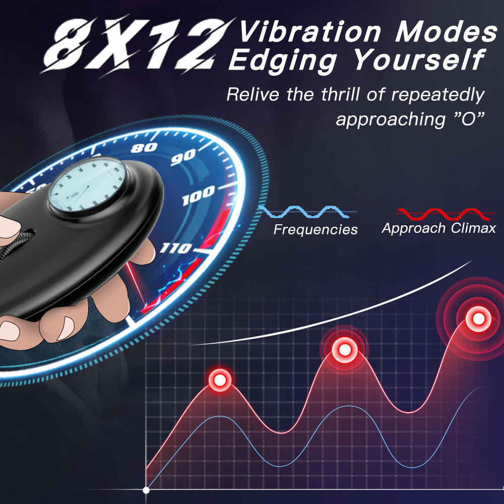 6 in 1 Automatische Penistrainer Vibratoren Masturbatoren mit 8 x 12 Vibrationsmodi