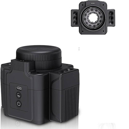 Smart Camera Masturbatoren Stroker Blowjob mit 7 Rotierenden 7 Stoß & 7 Vibrationsmodi