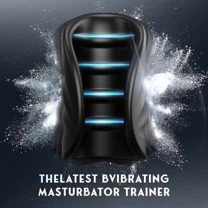 2 IN 1 Penistrainer Vibrator Eichelstimulator Massage mit 10 Vibrationsmodi