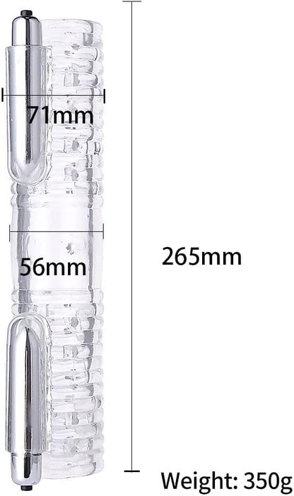 Doppel Stroker Elektrischer Penistrainer Vibrator Masturbator mit Mehrere Modi