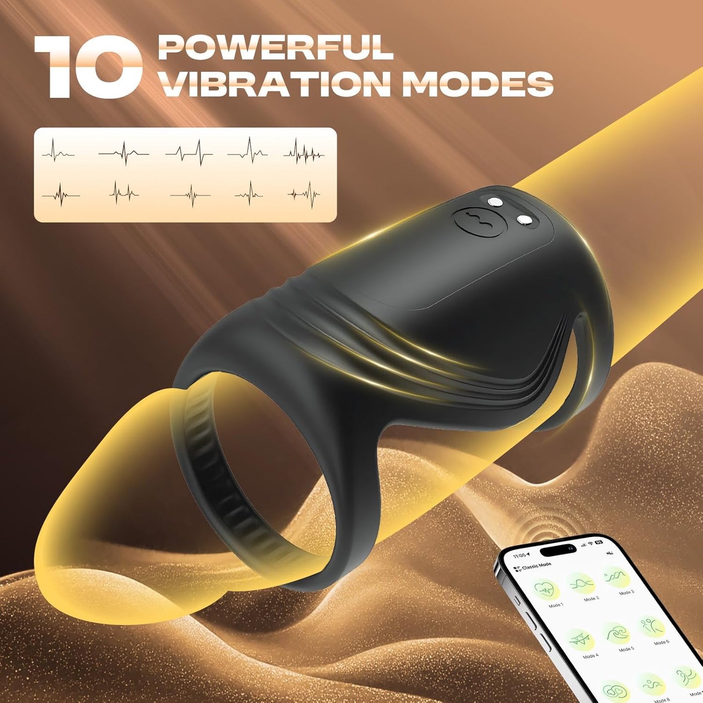 Penis Trainer Vibrator Elektrische Masturbator Cup met krachtige 9-frequentie trillingen 