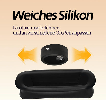 Elektroschock Hodenbrecher Penistrainer Penisring mit Mehreren Vibrationsmodi