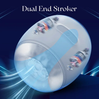 Elektrischer Masturbator Penis Stimulator Pocket Pussy mit 9 Vibrationsmodi