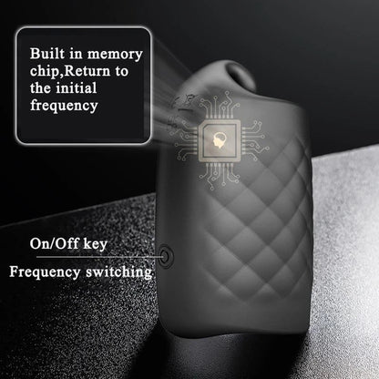 Automatischer Eicheltrainer Penis Massagegerät Ejakulations Vibrator mit 10 Vibrationen