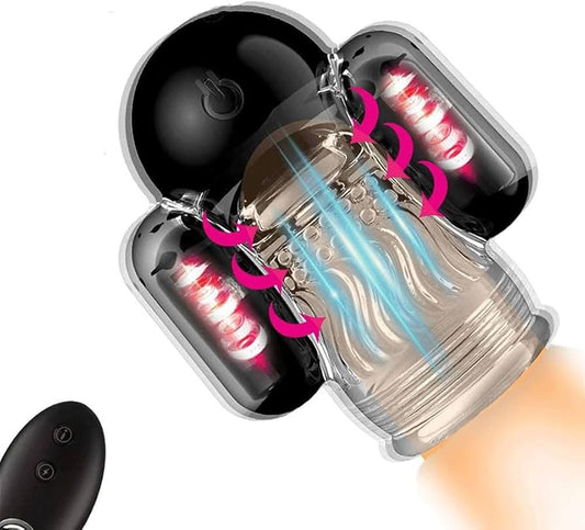 Penis Eichel Vibrator Gerät Eichel Trainingsgerät Masturbatoren mit 6 Frequenzen