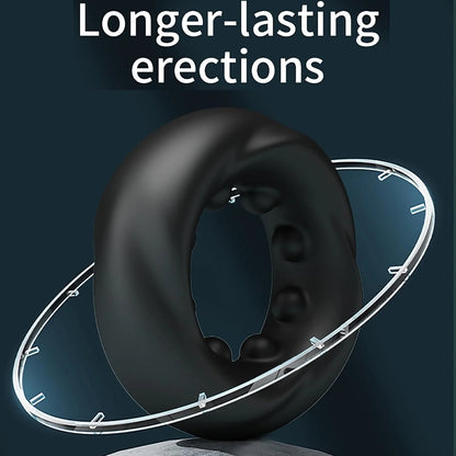 Elektrischer Penisringe Glans Trainer Vibrator mit 4 Kraftvolle Vibrationsmodi