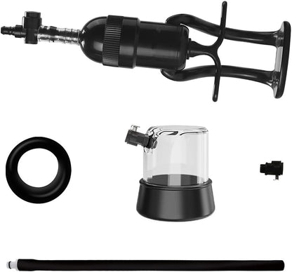 Penispumpen Eichel Streckt Masturbator Vakuum Pumpe mit Handpumpe