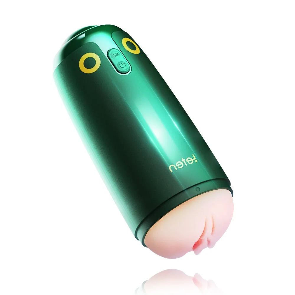 Leten Birds Penis Trainer Vibrator Automatischer Masturbator mit 10 Vibrationsmodi