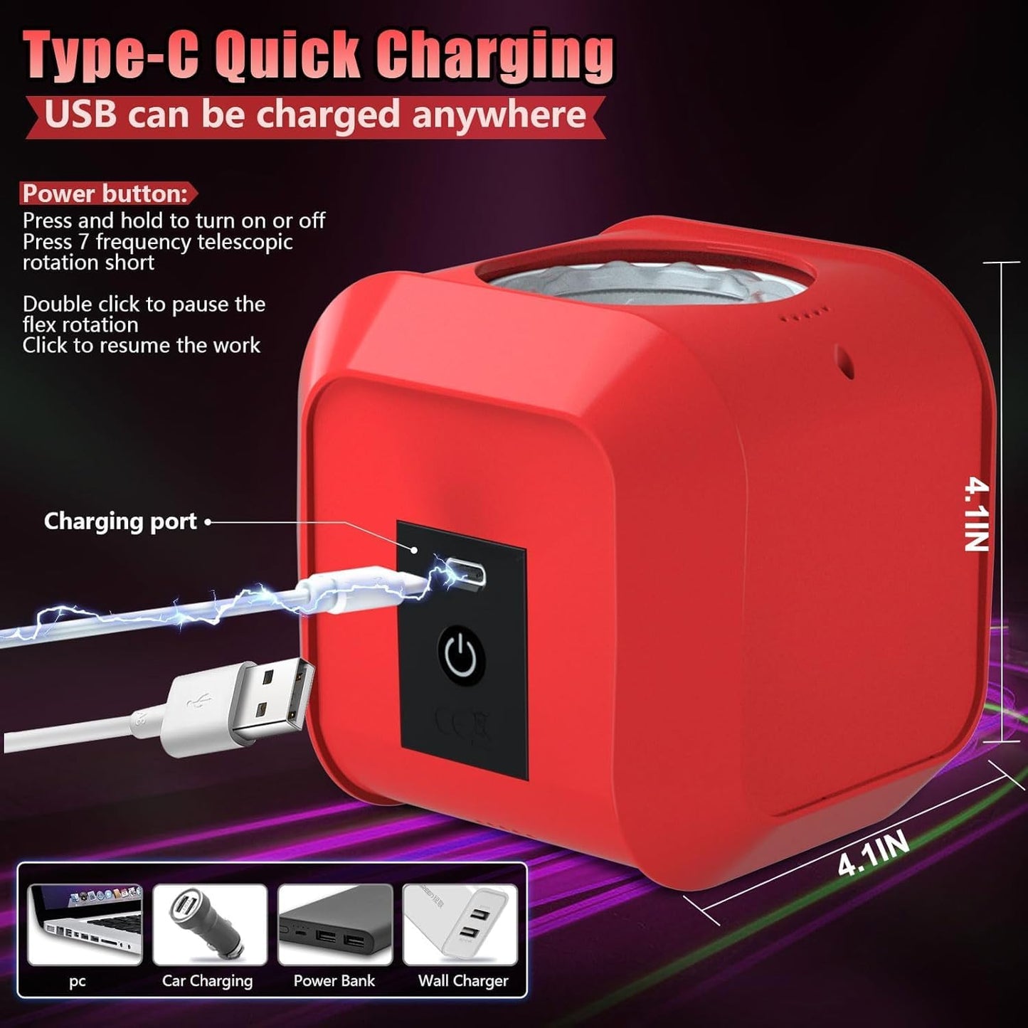 Automatischer Masturbatoren  Penistrainer Blowjob mit 7 Stoß und Rotationsmodi