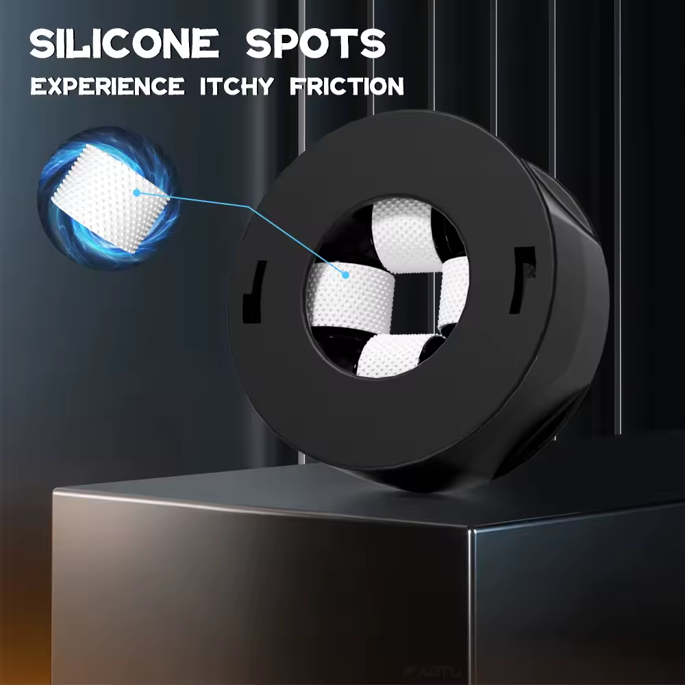 Penistrainer Extender Eichelmassager Roller Gerät Cock Extrusion mit Silikonrollen