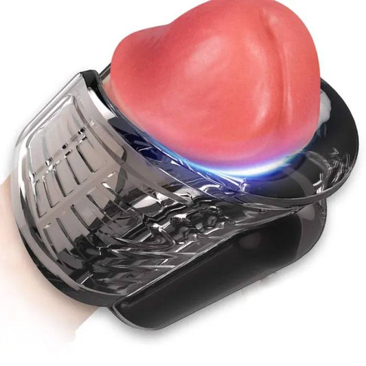 Automatischer Penistrainer Eicheltrainer Masturbator mit 10 Vibrationsmodi