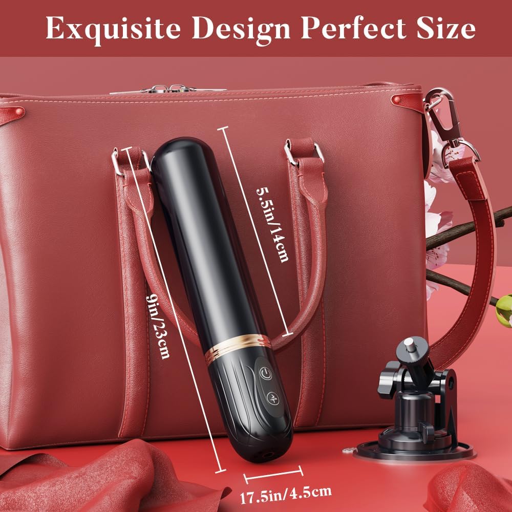 Realistische Dildo Sexmaschine Vibrator mit 10 Stoßfunktion und 10 Vibration Modi