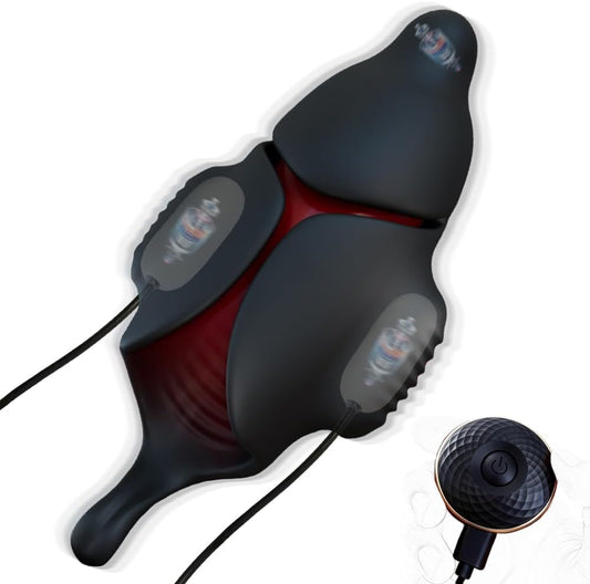 Elektrischer Penis Trainer Eichelvibrator Masturbator mit 10 Vibrationsmodi