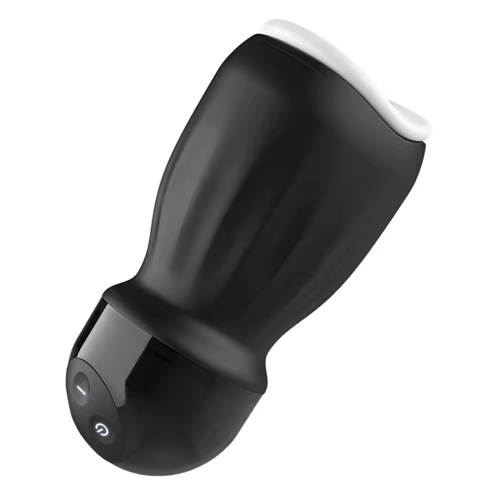 360° Vollumhüllungs Penistrainer Vibrator Masturbator mit 10 Vibrations und Trainingsmodi